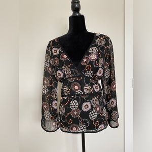 Violet and Claire kimono style blouse size large